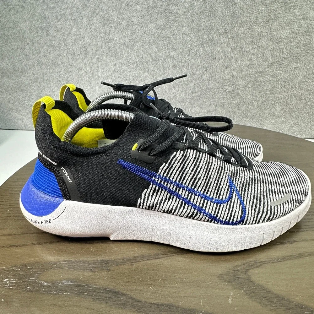 Nike Free RN Next Nature FB1276-003 Mens 10 Running Shoes Black Blue